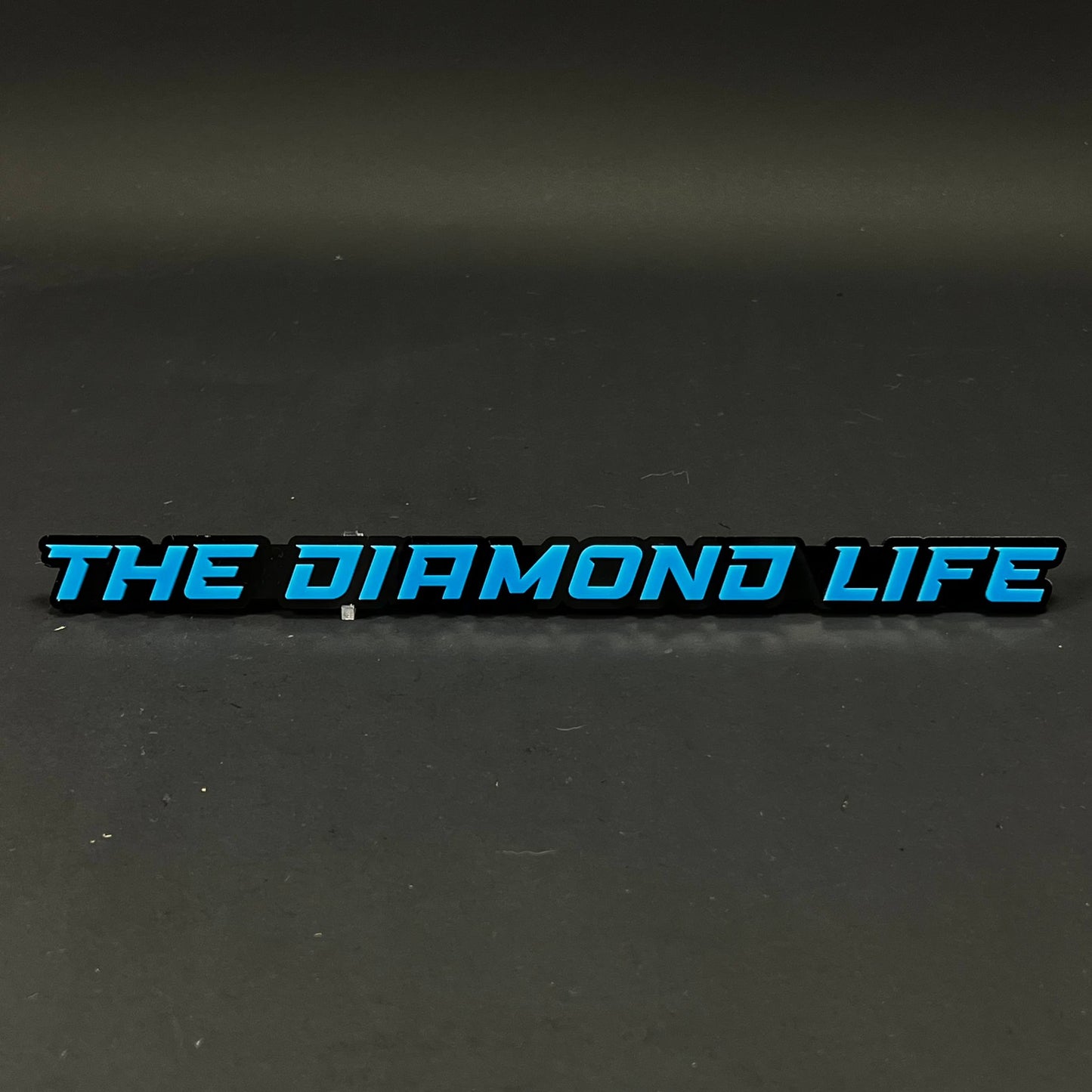 1PC THE DIAMOND LIFE 3D Acrylic Badge - Car Truck Emblem Fender Sticker