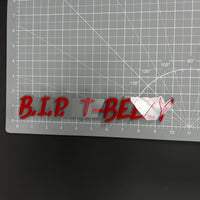1PC B.I.P. T-BEEZY 3D Acrylic Badge - Car Truck Emblem Fender Sticker