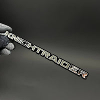 1PC KNIGHTRAIDER 3D Acrylic Badge - Car Truck Emblem Fender Sticker