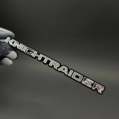 1PC KNIGHTRAIDER 3D Acrylic Badge - Car Truck Emblem Fender Sticker