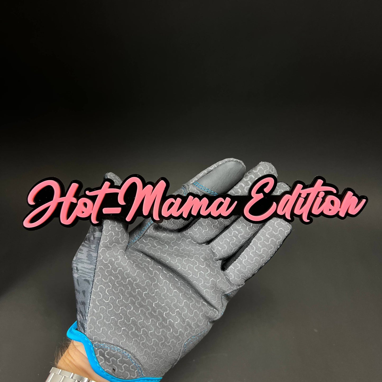 1PC Hot-Mama Edition 3D Acrylic Badge - Car Truck Emblem Fender Sticker