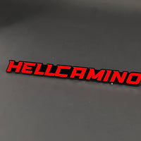 1PC HELLCAMINO 3D Acrylic Badge - Car Truck Emblem Fender Tailgate Trunk Sticker