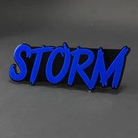 1PC STORM 3D Acrylic Badge - Car Truck Emblem Fender Tailgate Trunk Sticker