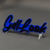 1PC Gdl-Look 3D Acrylic Badge - Car Truck Emblem Fender Tailgate Trunk Sticker
