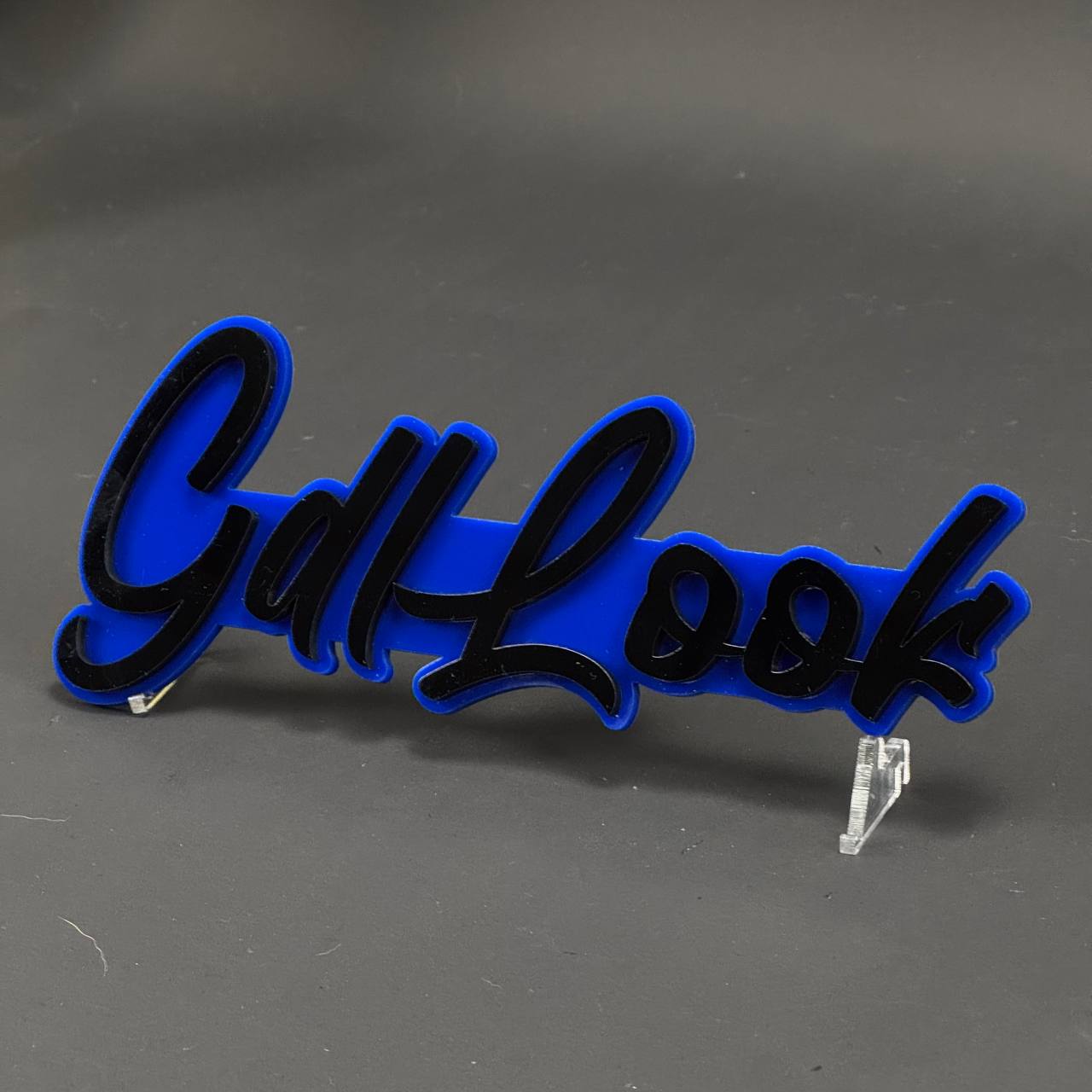 1PC Gdl-Look 3D Acrylic Badge - Car Truck Emblem Fender Tailgate Trunk Sticker