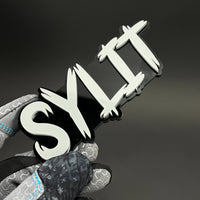1PC SYLIT 3D Acrylic Badge - Car Truck Emblem Fender Tailgate Trunk Sticker