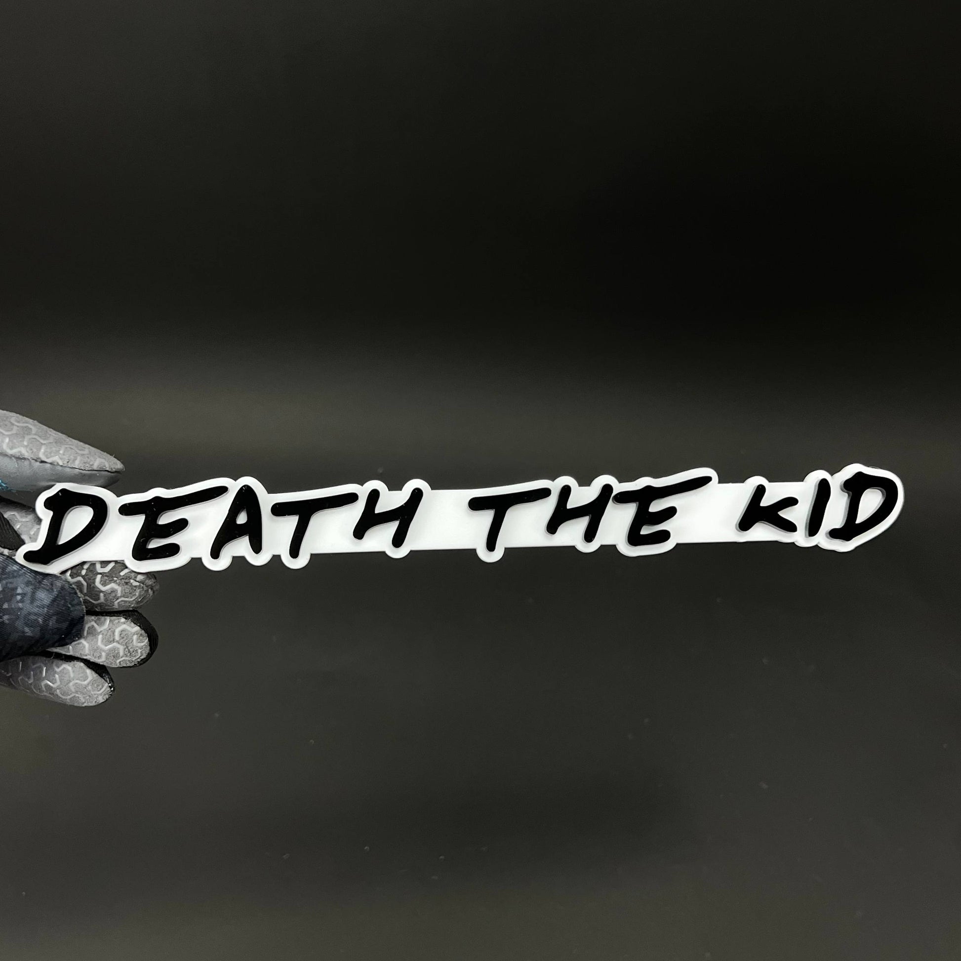 1PC DEATH THE KID 3D Acrylic Badge - Car Truck Emblem Fender Sticker