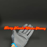 1PC Dirty Hands Clean Money 3D Acrylic Badge - Car Truck Emblem Fender Sticker