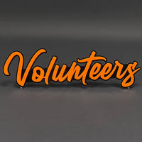 1PC Volunteers 3D Acrylic Badge - Car Truck Emblem Fender Tailgate Trunk Sticker