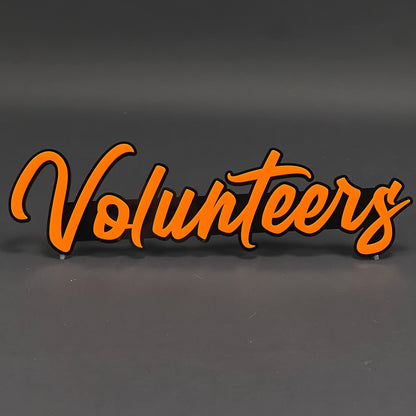 1PC Volunteers 3D Acrylic Badge - Car Truck Emblem Fender Tailgate Trunk Sticker