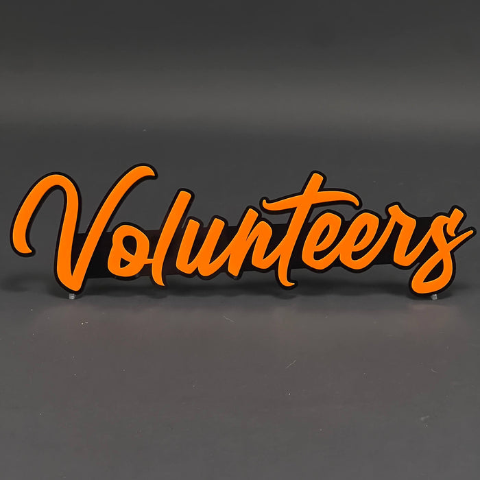1PC Volunteers 3D Acrylic Badge - Car Truck Emblem Fender Tailgate Trunk Sticker