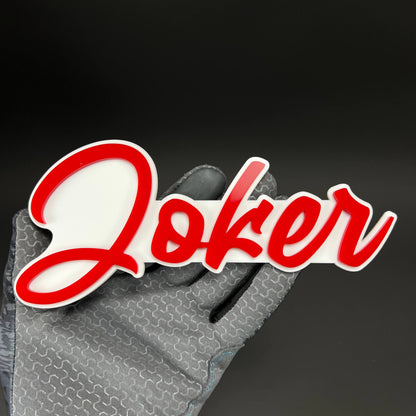 1PC Joker 3D Acrylic Badge - Car Truck Emblem Fender Tailgate Trunk Sticker