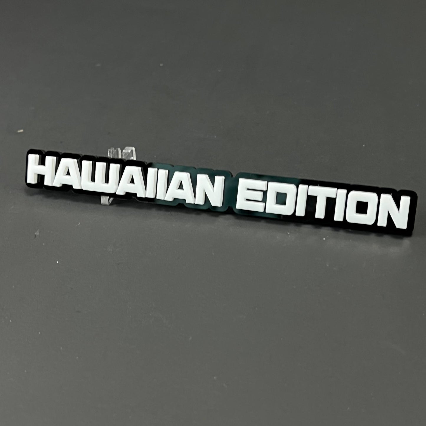 1PC HAWAIIAN EDITION 3D Acrylic Badge - Car Truck Emblem Fender Sticker