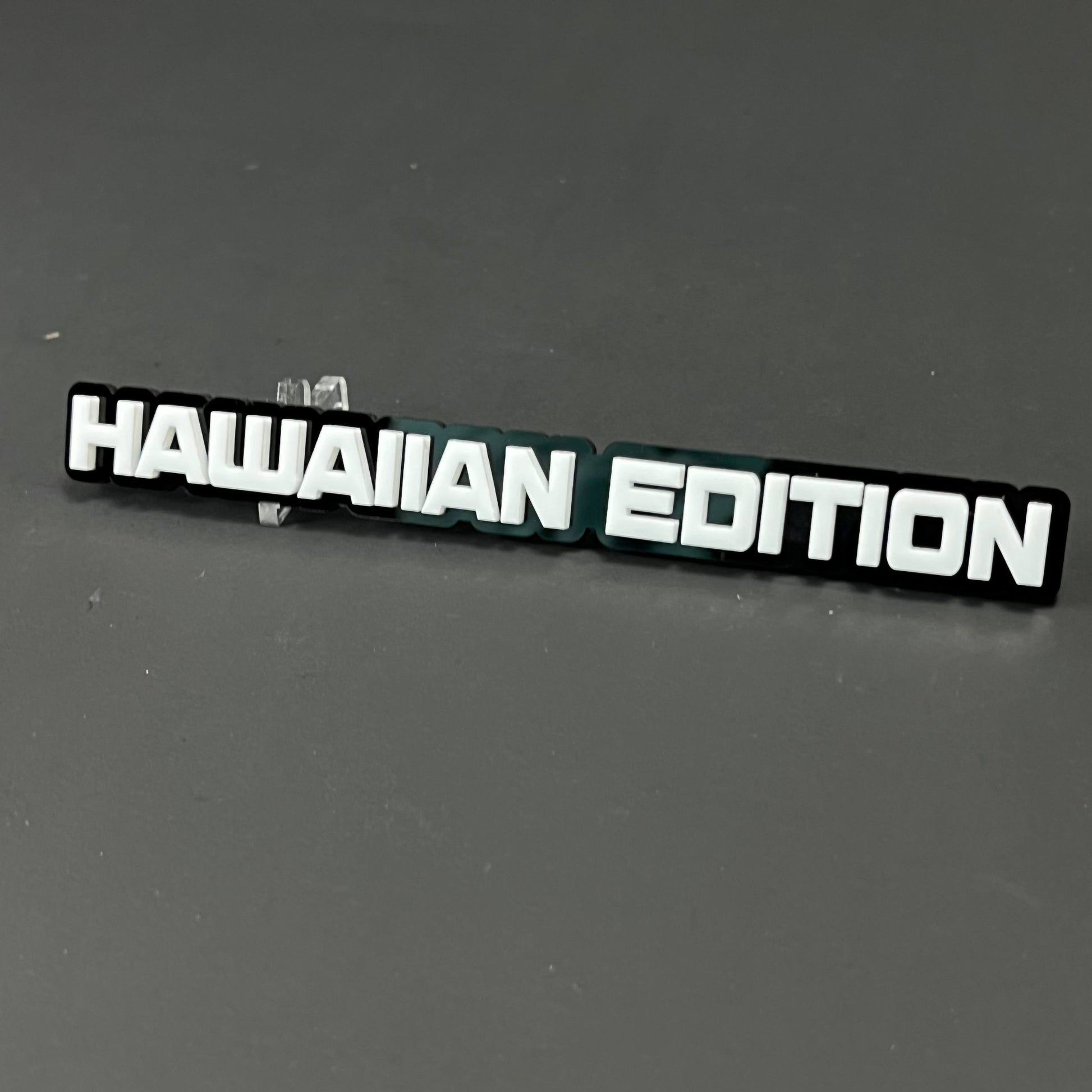 1PC HAWAIIAN EDITION 3D Acrylic Badge - Car Truck Emblem Fender Sticker