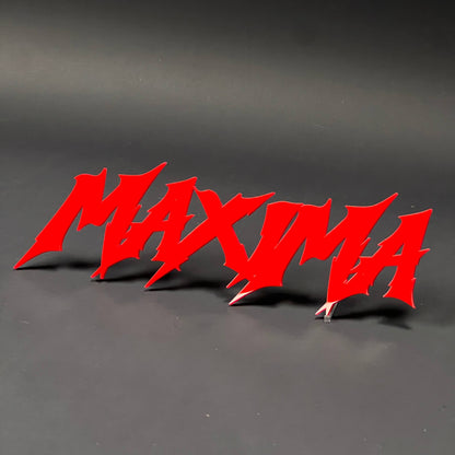 1PC MAXIMA 3D Acrylic Badge - Car Truck Emblem Fender Tailgate Trunk Sticker