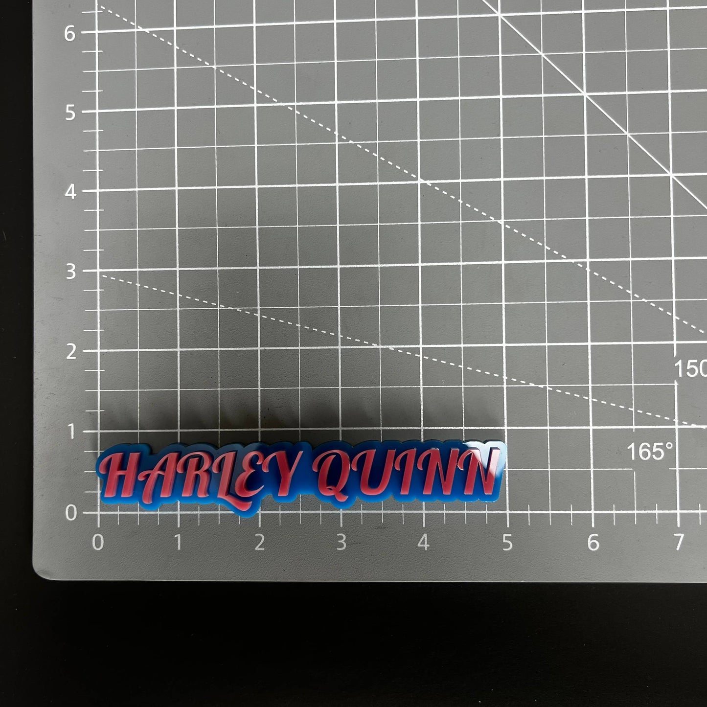 1PC HARLEY QUINN 3D Acrylic Badge - Car Truck Emblem Fender Sticker