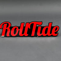 1PC RollTide 3D Acrylic Badge - Car Truck Emblem Fender Tailgate Trunk Sticker