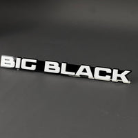 1PC BIG BLACK 3D Acrylic Badge - Car Truck Emblem Fender Tailgate Trunk Sticker