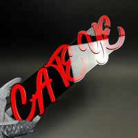 1PC CATEYE 3D Acrylic Badge - Car Truck Emblem Fender Tailgate Trunk Sticker