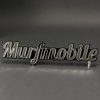 1PC Murfmobile 3D Acrylic Badge - Car Truck Emblem Fender Tailgate Trunk Sticker