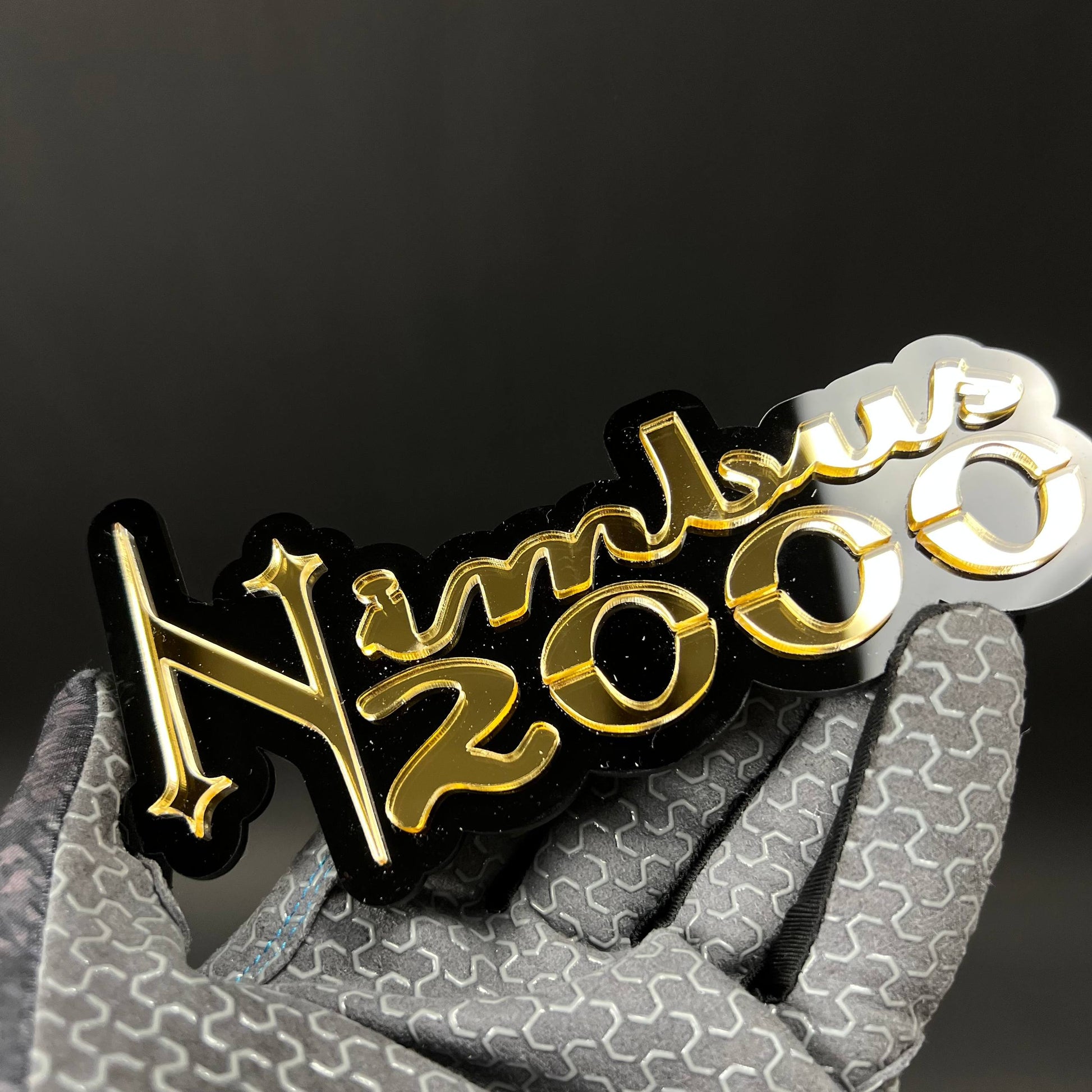1PC Nimbus 2000 3D Acrylic Badge - Car Truck Emblem Fender Sticker