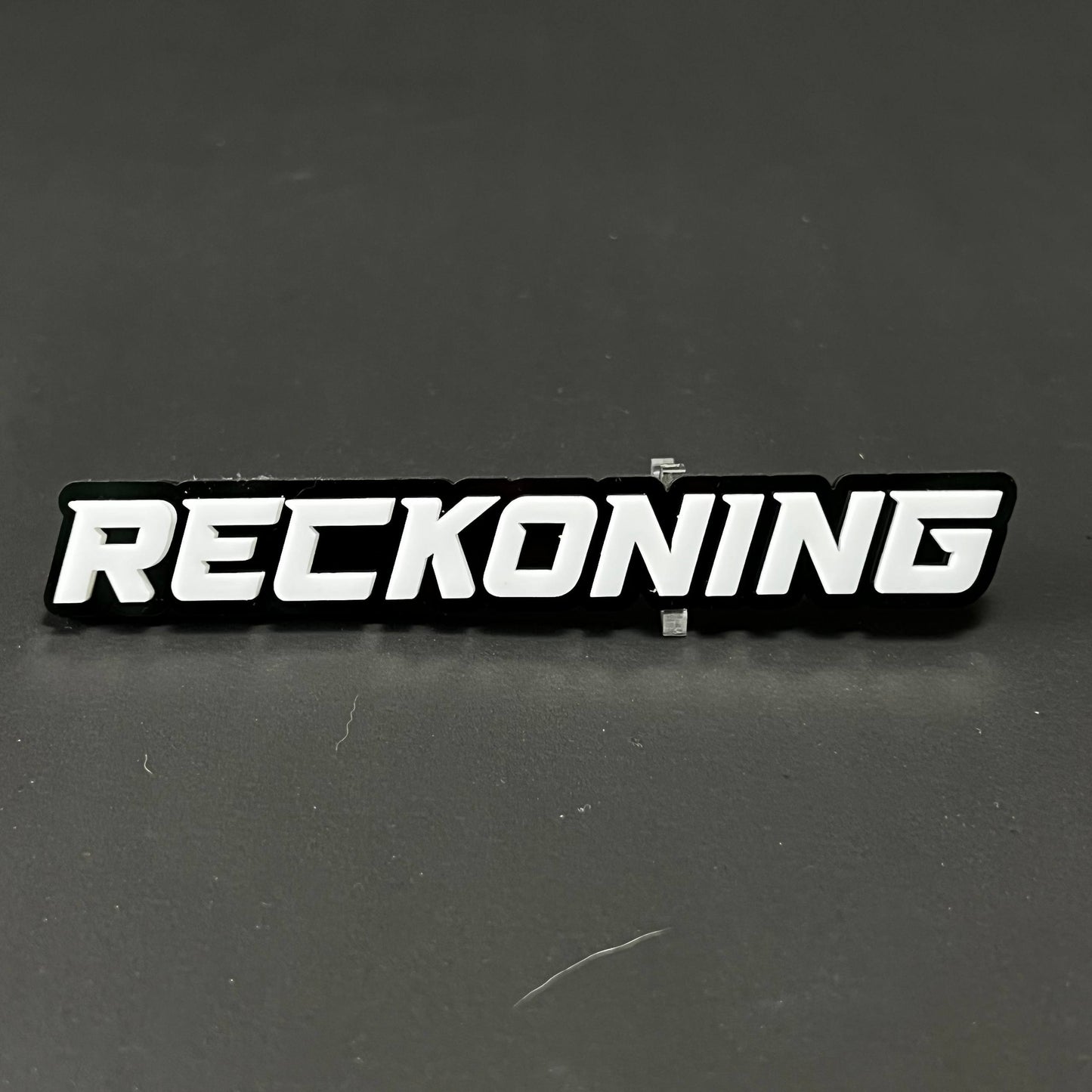 1PC RECKONING 3D Acrylic Badge - Car Truck Emblem Fender Tailgate Trunk Sticker
