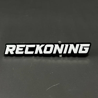 1PC RECKONING 3D Acrylic Badge - Car Truck Emblem Fender Tailgate Trunk Sticker
