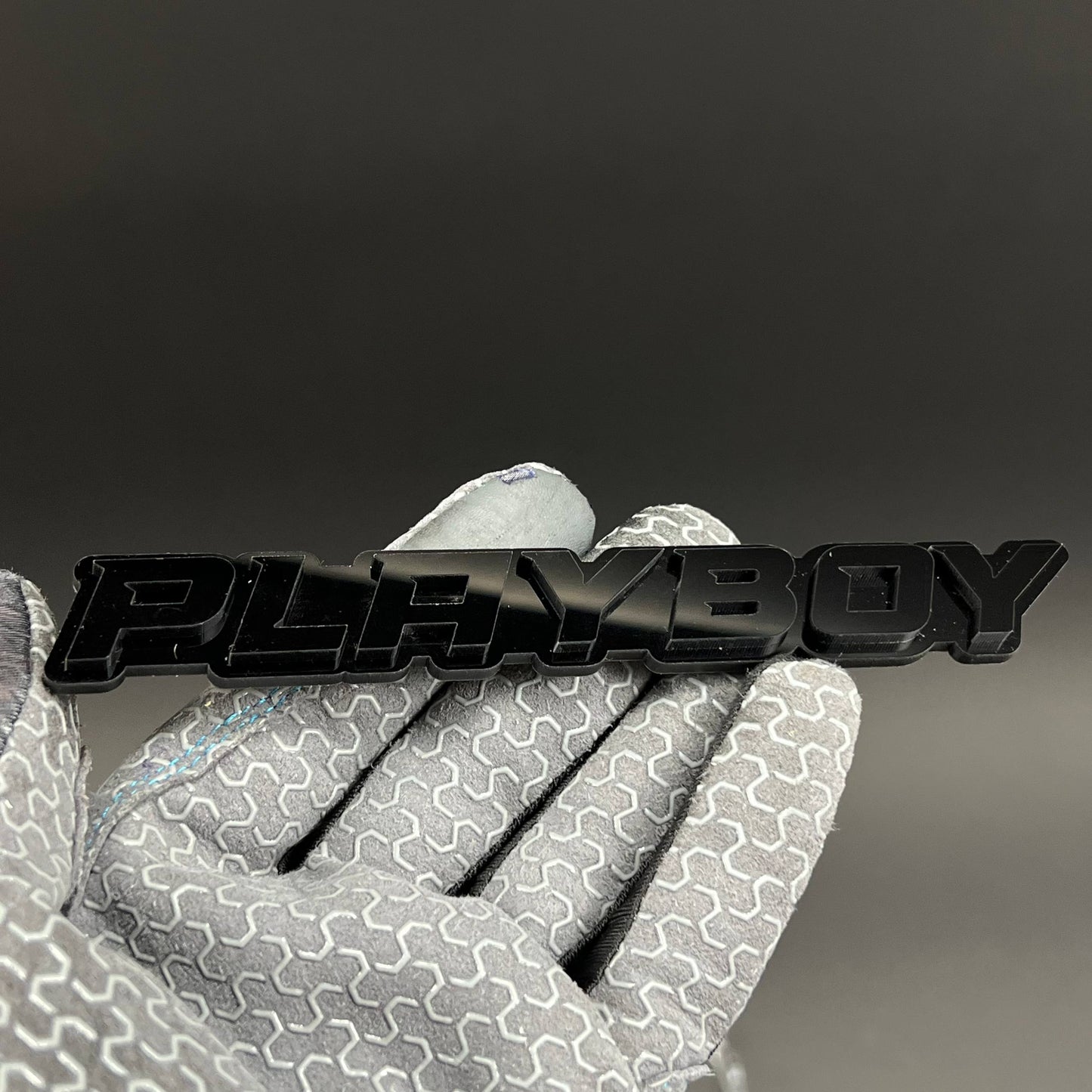 1PC PLAYBOY 3D Acrylic Badge - Car Truck Emblem Fender Tailgate Trunk Sticker