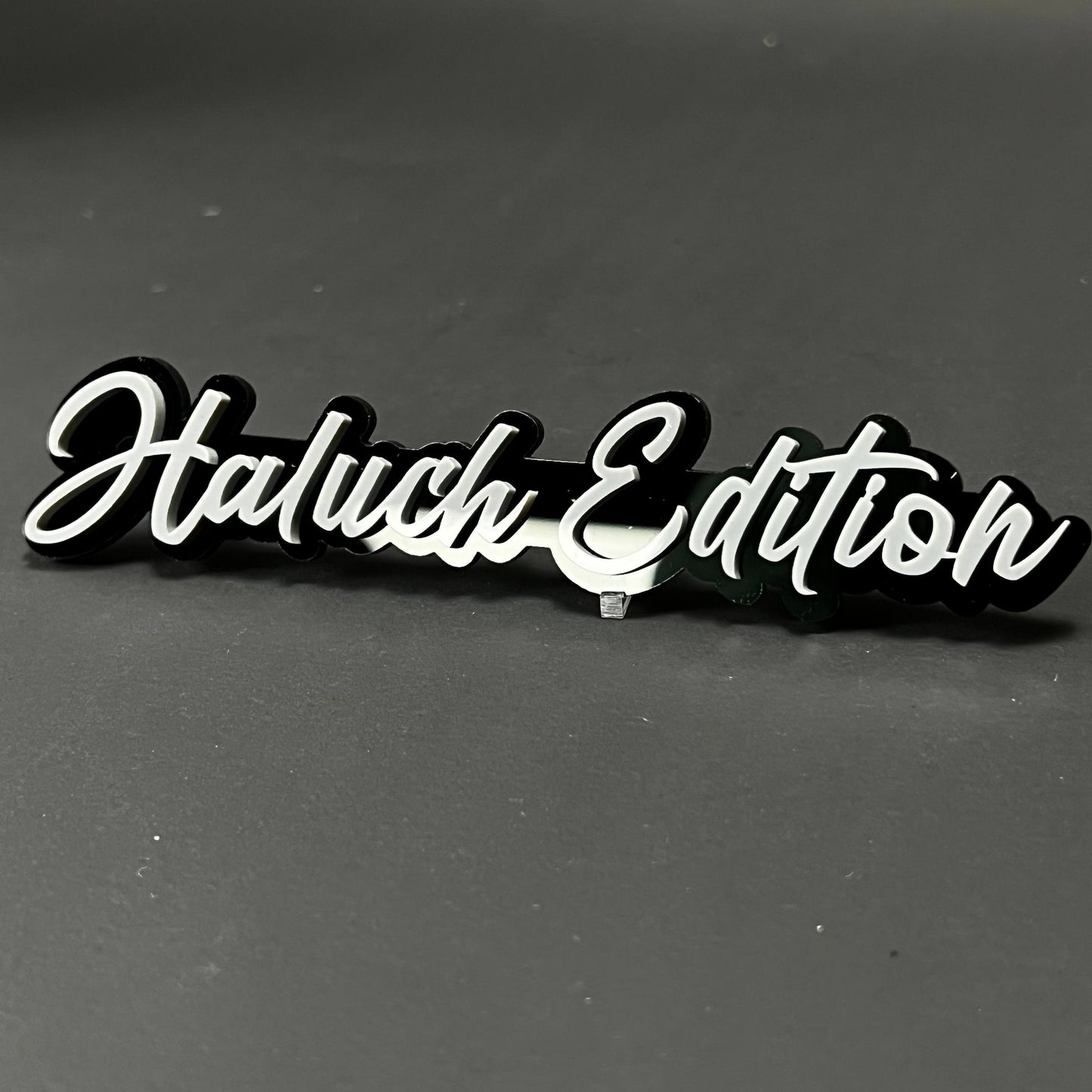 1PC Haluch Edition 3D Acrylic Badge - Car Truck Emblem Fender Sticker