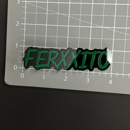 1PC FERXXITO 3D Acrylic Badge - Car Truck Emblem Fender Tailgate Trunk Sticker