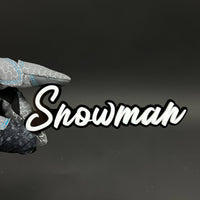 1PC Snowman 3D Acrylic Badge - Car Truck Emblem Fender Tailgate Trunk Sticker