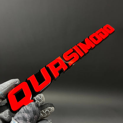 1PC QUASIMODO 3D Acrylic Badge - Car Truck Emblem Fender Tailgate Trunk Sticker