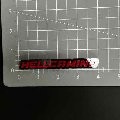 1PC HELLCAMINO 3D Acrylic Badge - Car Truck Emblem Fender Tailgate Trunk Sticker