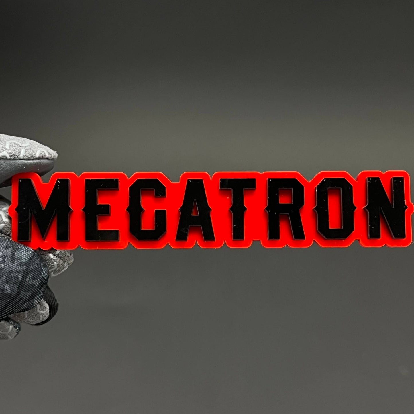 1PC MEGATRON 3D Acrylic Badge - Car Truck Emblem Fender Tailgate Trunk Sticker