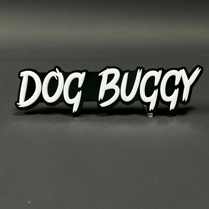 1PC DOG BUGGY 3D Acrylic Badge - Car Truck Emblem Fender Tailgate Trunk Sticker