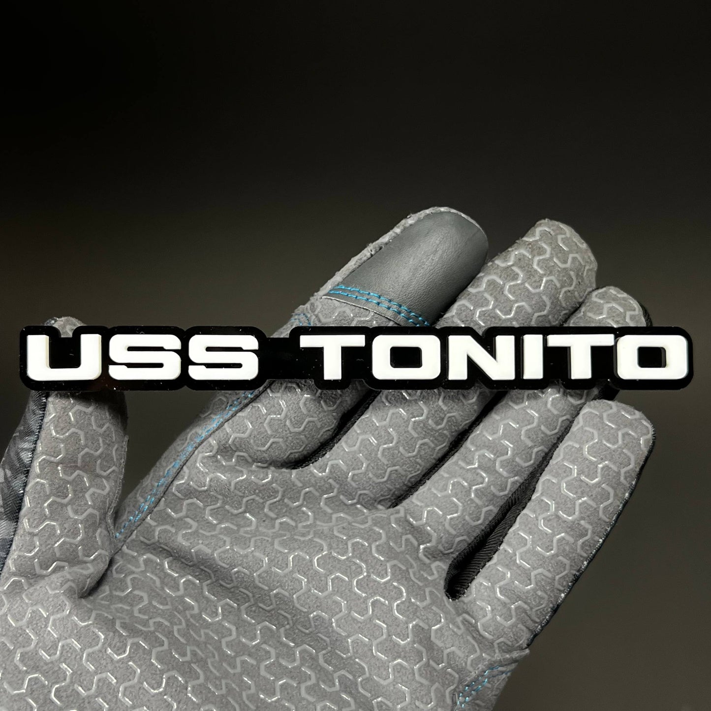 1PC USS TONITO 3D Acrylic Badge - Car Truck Emblem Fender Tailgate Trunk Sticker