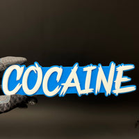 1PC COCAINE 3D Acrylic Badge - Car Truck Emblem Fender Tailgate Trunk Sticker