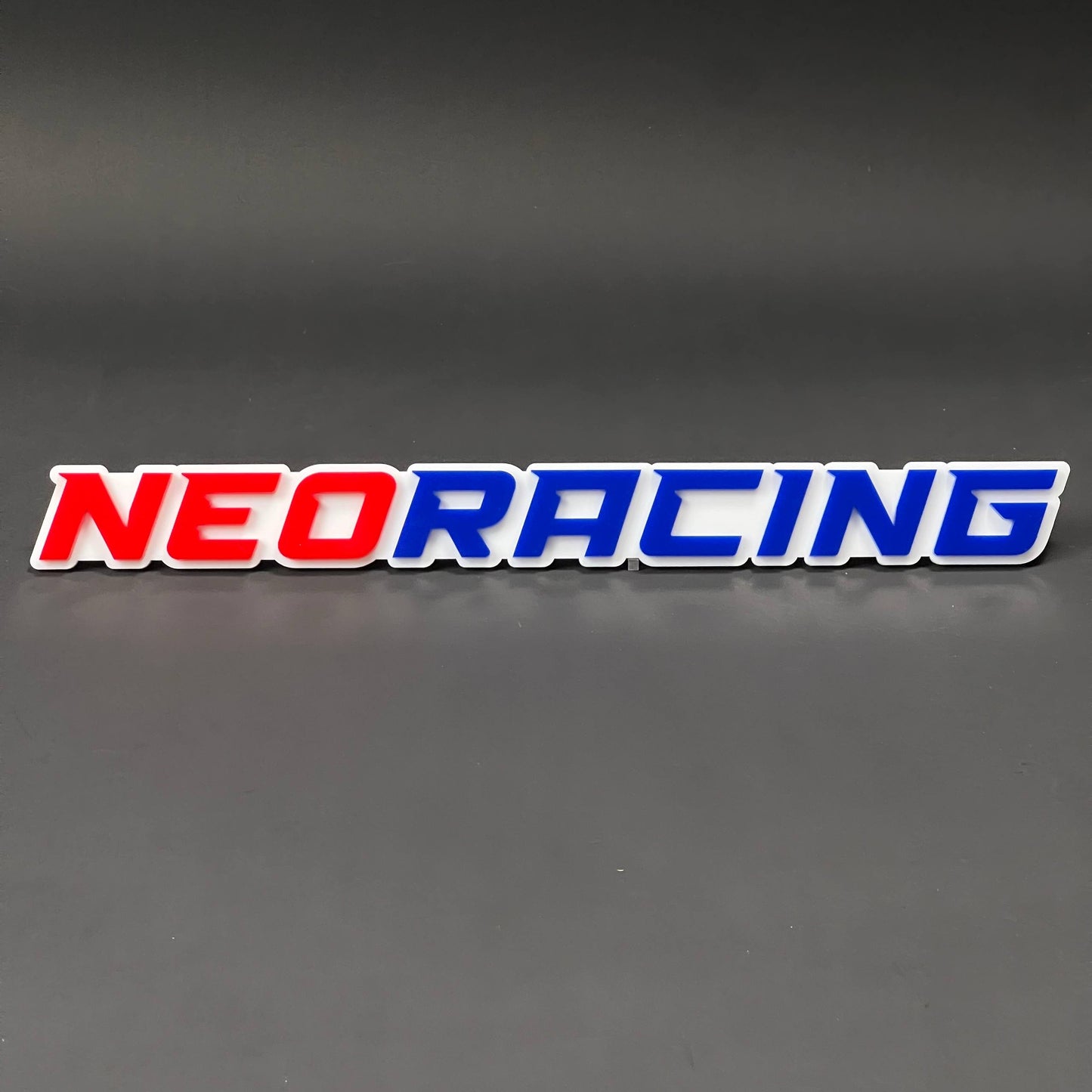 1PC NEORACING 3D Acrylic Badge - Car Truck Emblem Fender Tailgate Trunk Sticker