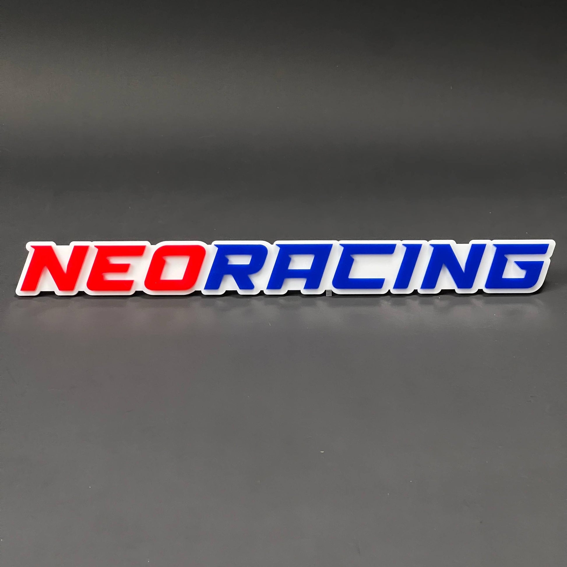 1PC NEORACING 3D Acrylic Badge - Car Truck Emblem Fender Tailgate Trunk Sticker