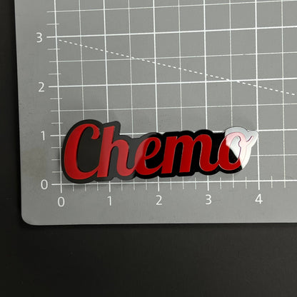 1PC Chemo 3D Acrylic Badge - Car Truck Emblem Fender Tailgate Trunk Sticker