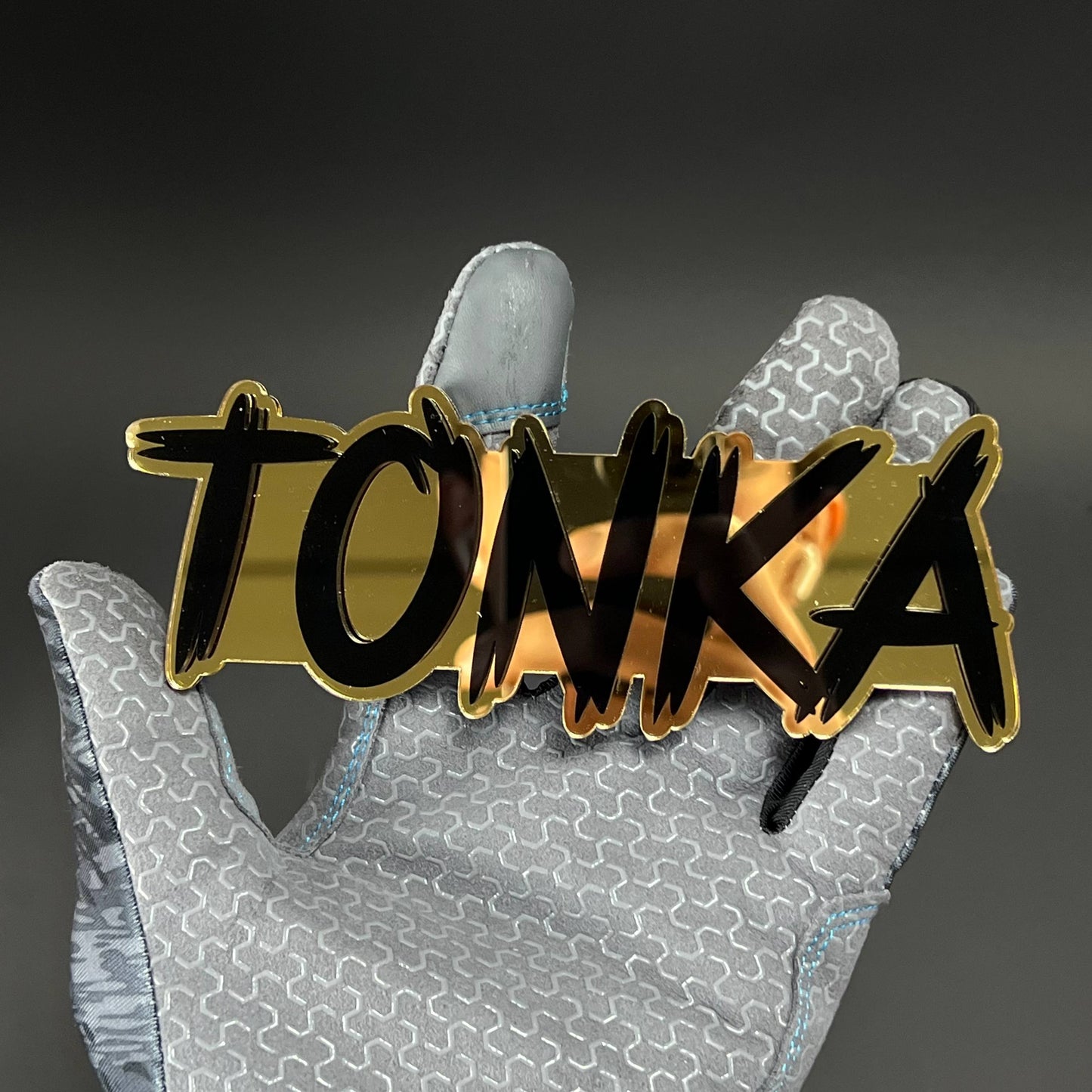 1PC TONKA 3D Acrylic Badge - Car Truck Emblem Fender Tailgate Trunk Sticker
