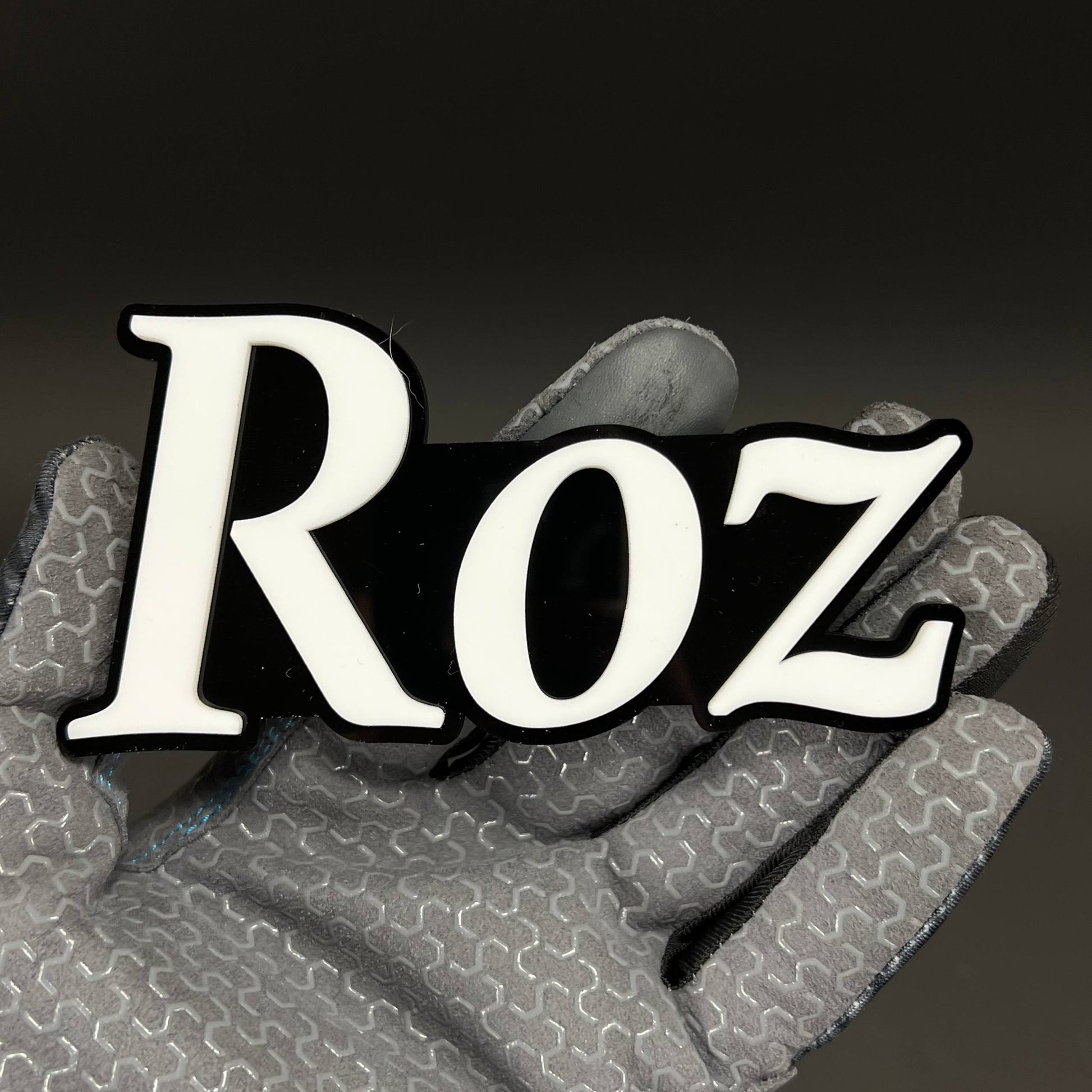 1PC Roz 3D Acrylic Badge - Car Truck Emblem Fender Tailgate Trunk Sticker