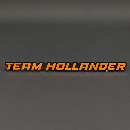 1PC TEAM HOLLANDER 3D Acrylic Badge - Car Truck Emblem Fender Sticker