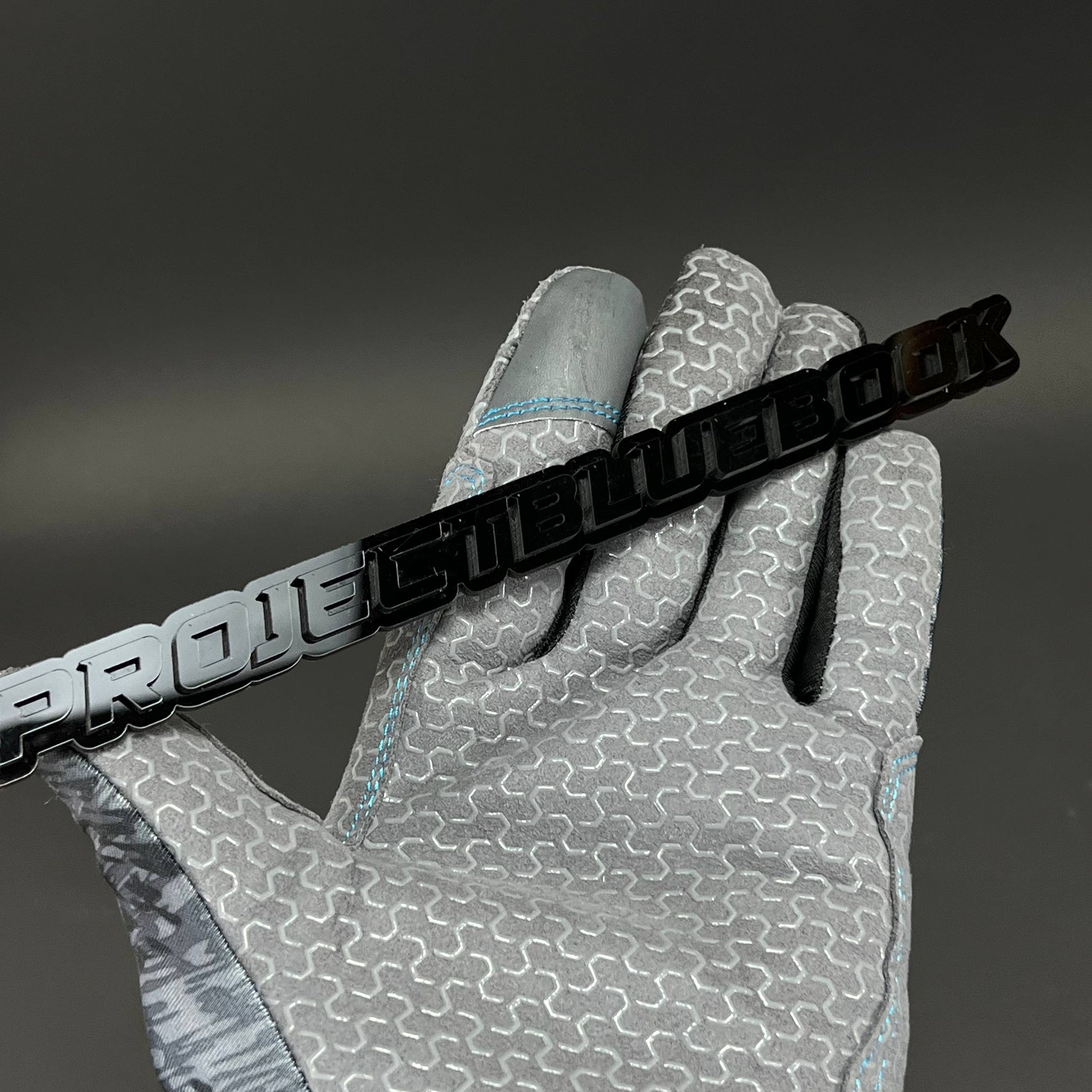 1PC PROJECTBLUEBOOK 3D Acrylic Badge - Car Truck Emblem Fender Sticker