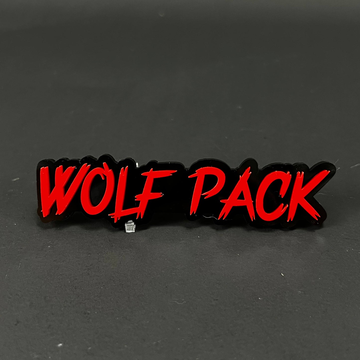 1PC WOLF PACK 3D Acrylic Badge - Car Truck Emblem Fender Tailgate Trunk Sticker