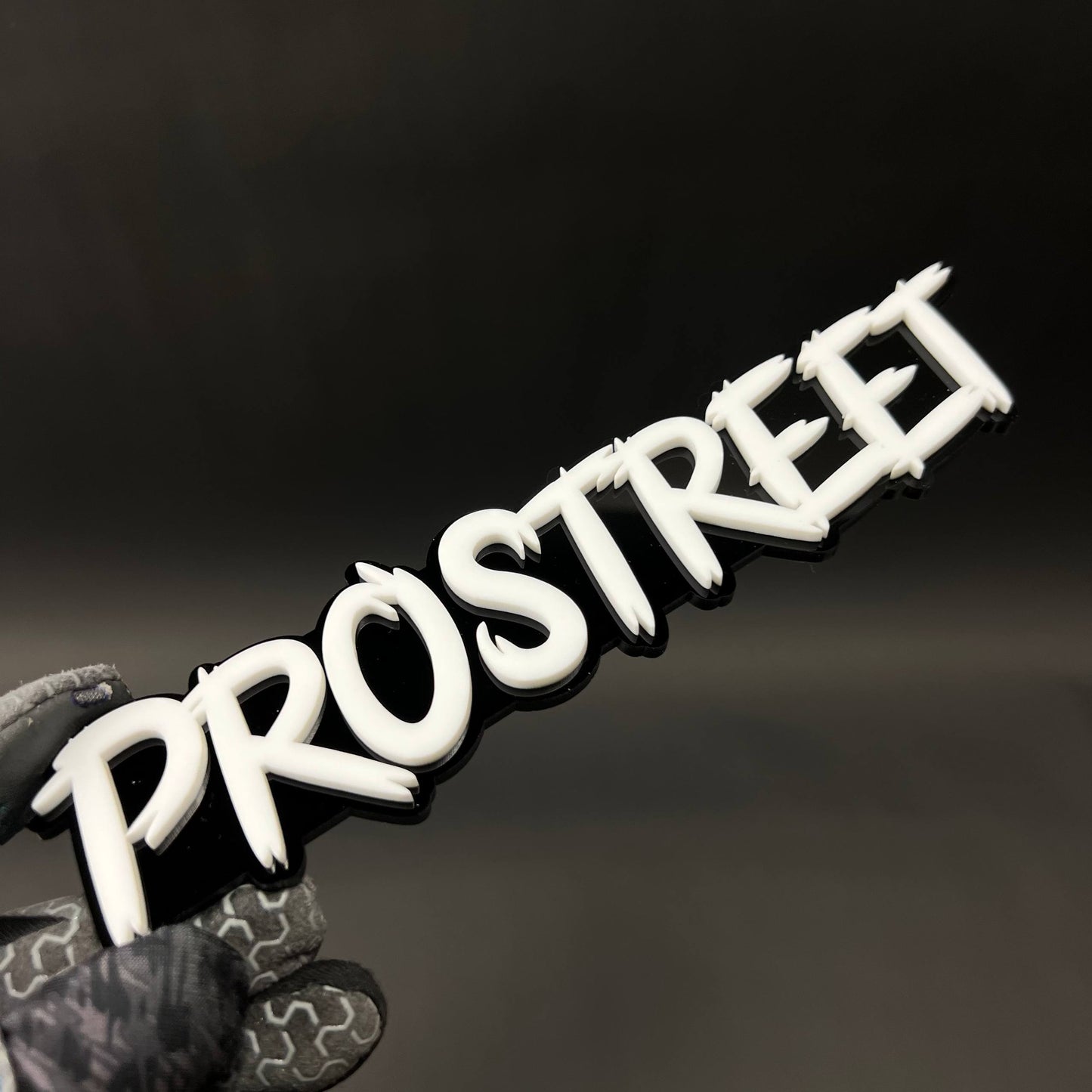 1PC PROSTREET 3D Acrylic Badge - Car Truck Emblem Fender Tailgate Trunk Sticker