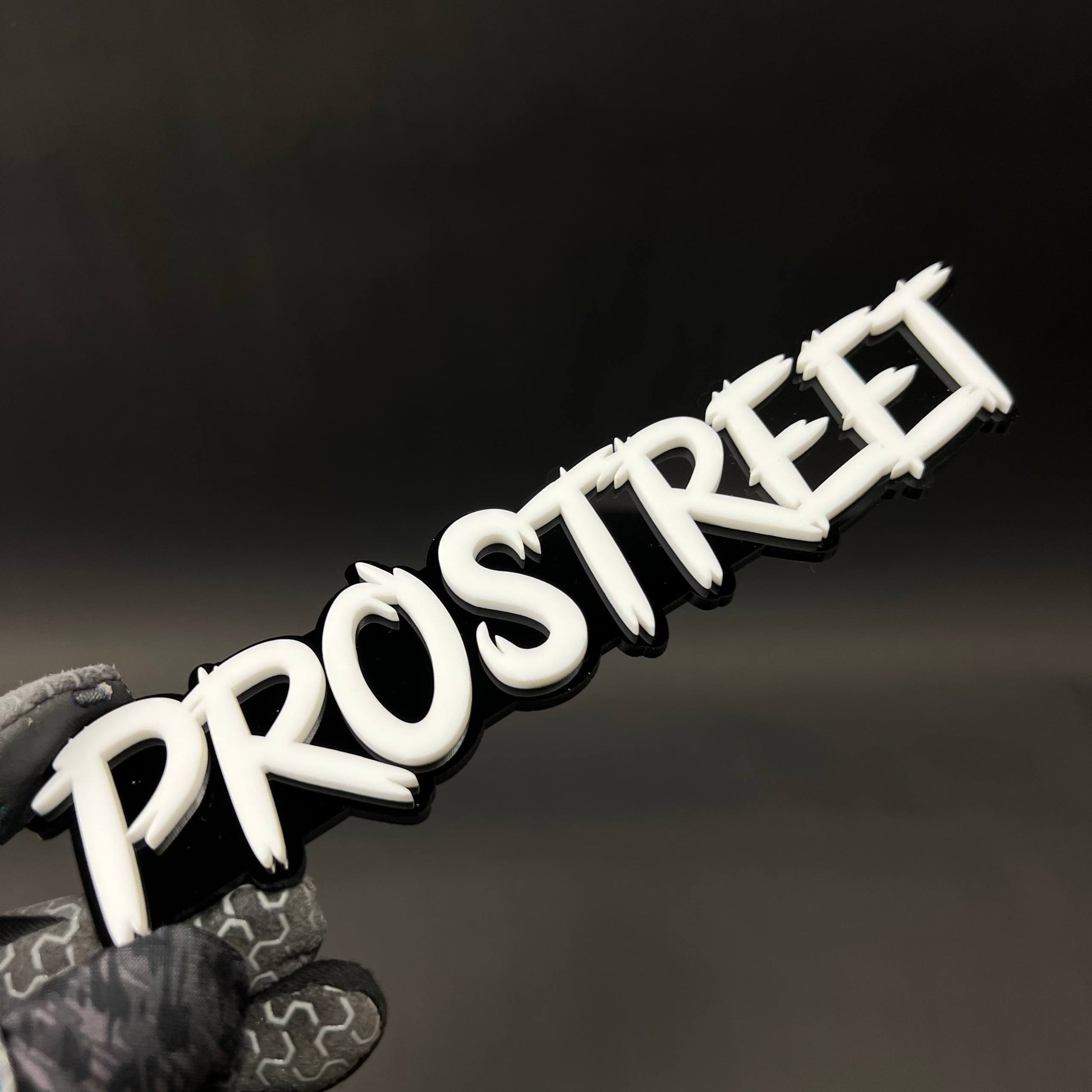 1PC PROSTREET 3D Acrylic Badge - Car Truck Emblem Fender Tailgate Trunk Sticker