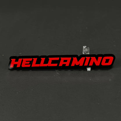 1PC HELLCAMINO 3D Acrylic Badge - Car Truck Emblem Fender Tailgate Trunk Sticker
