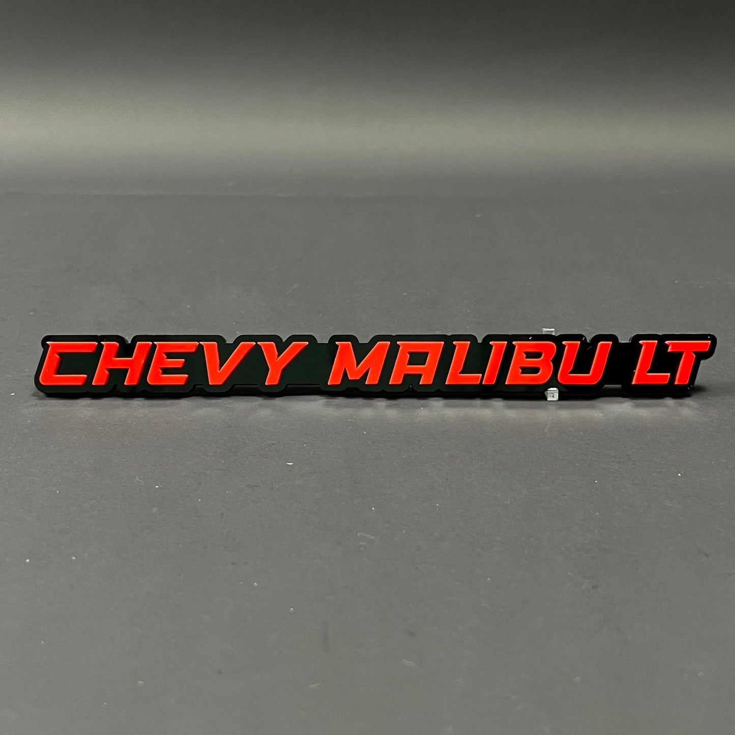 1PC CHEVY MALIBU LT 3D Acrylic Badge - Car Truck Emblem Fender Sticker