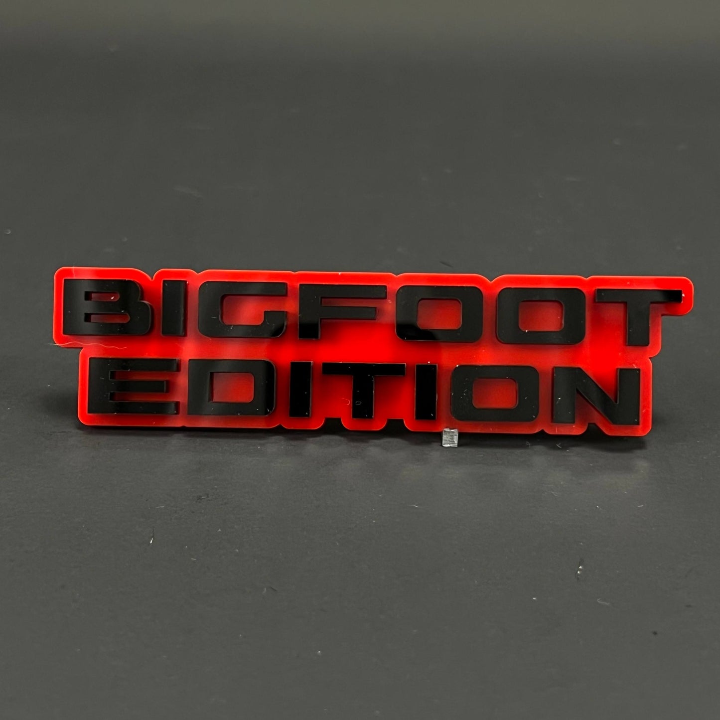 1PC BIGFOOT EDITION 3D Acrylic Badge - Car Truck Emblem Fender Sticker